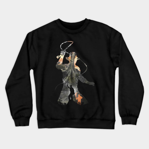 Antique Adventurer Crewneck Sweatshirt by Arinesart